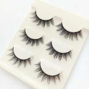 Eyelashes Natural Style Black Hard Stem