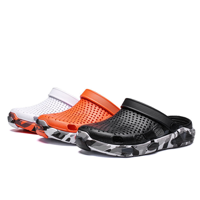 Hole shoes men outdoor men's sandals