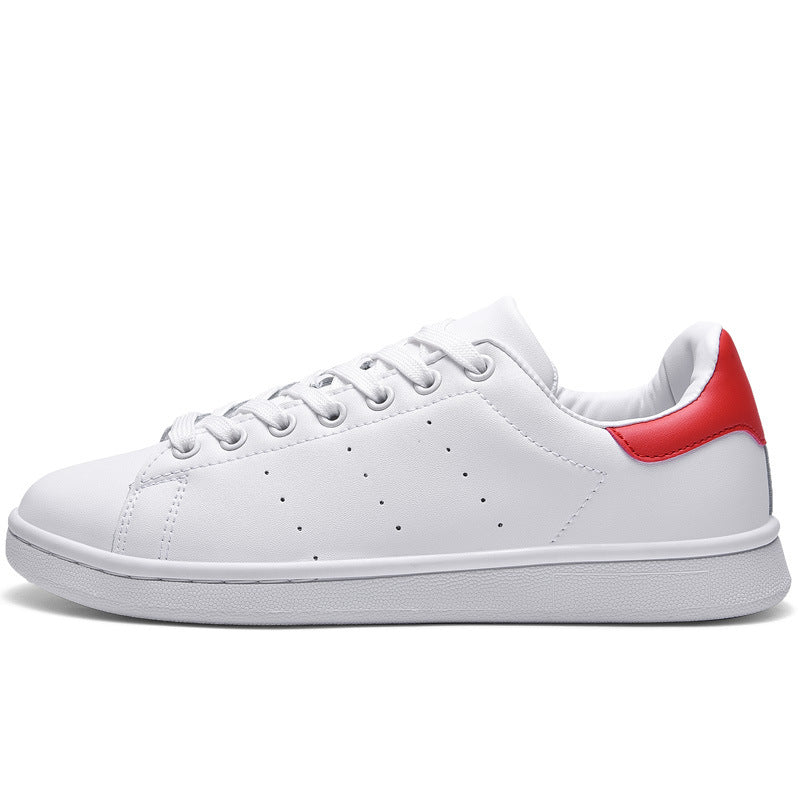 Lace-Up White Shoes Sneakers For Men And Women Couples