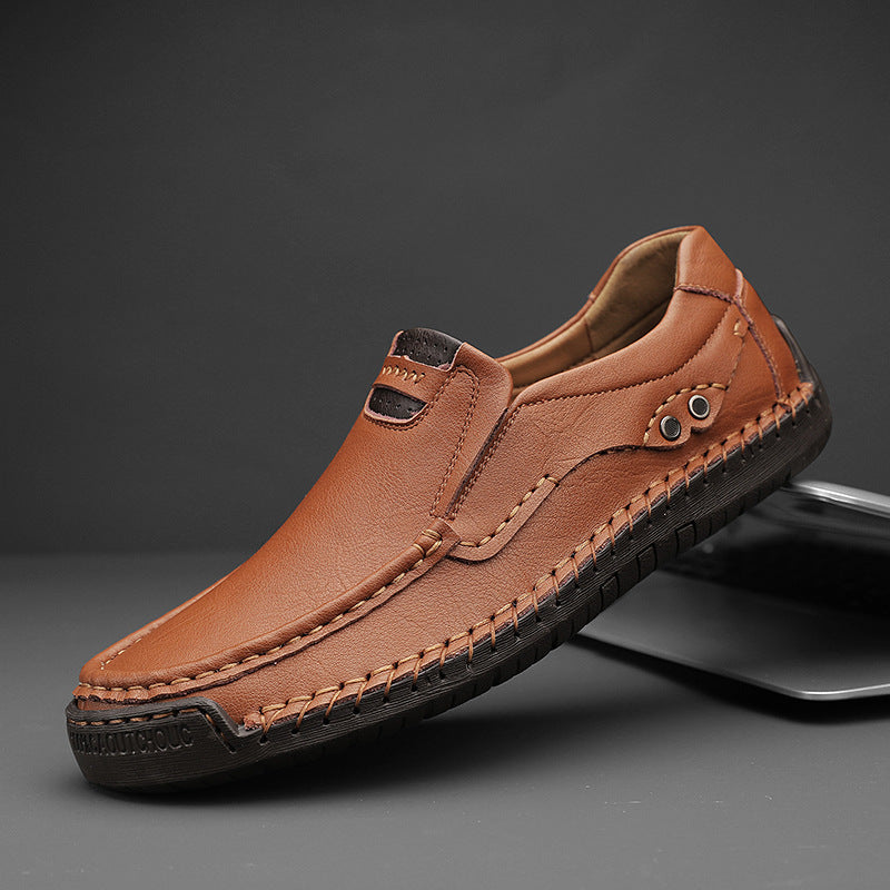 Men's Handmade Plus Size Leather Shoes