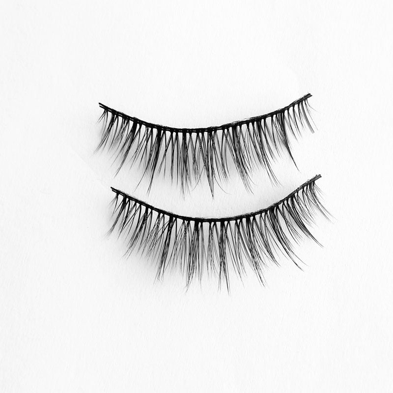 Eyelashes Natural Style Black Hard Stem